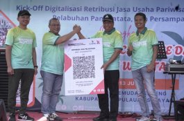 Bank Sulselbar dan Bank Indonesia Luncurkan Digitalisasi Retribusi Daerah di Selayar