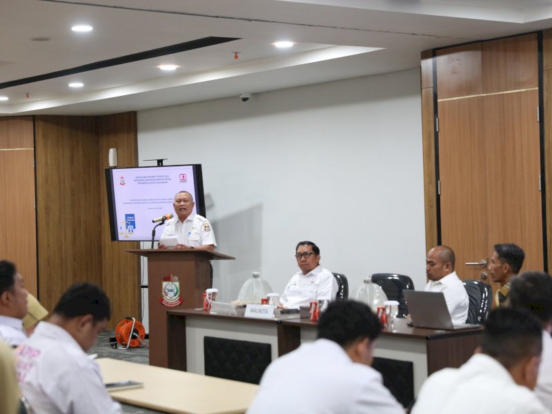 Sosialisasi Pejabat Pengelola Informasi dan Dokumentasi (PPID) yang digelar di Makassar Government Center (MGC), Rabu (16/7/2025). @Jejakfakta/dok. Humas Pemkot Makassar