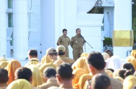 Bupati Luwu Timur Tekankan Disiplin ASN dan Prioritaskan Pelayanan Publik dalam Apel Pagi