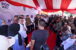 Munafri-Aliyah Dampingi Menaker RI Tinjau Penyaluran BSU 2025, Pastikan Bantuan Tepat Sasaran