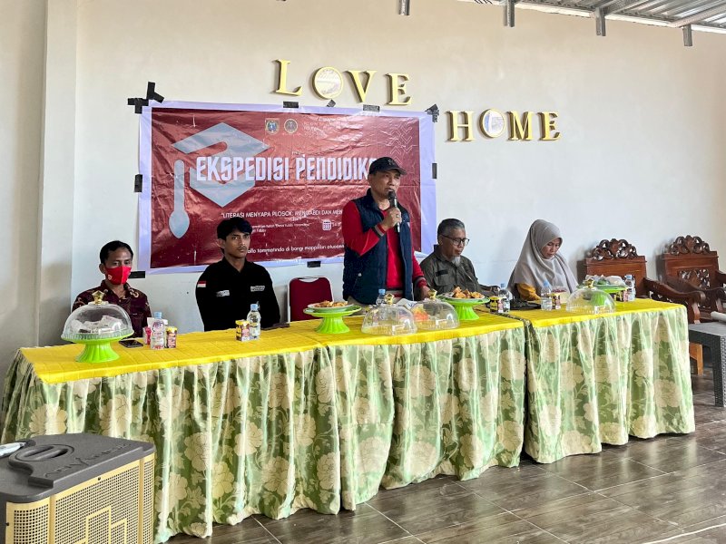 Sosialisasi teknik budidaya kakao yang berkelanjutan, di Desa Tubbi, Polman. @Jejakfakta/Istimewa