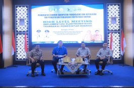 Pangkep Perkuat Digitalisasi Transaksi Pemerintah melalui High Level Meeting ETPD