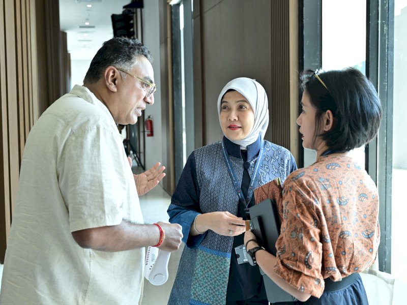 Wakil Wali Kota Makassar, Aliyah Mustika Ilham, saat menghadiri forum diskusi nasional bertajuk &ldquo;Migrasi yang Efektif untuk Pekerja Migran Indonesia&rdquo; di kawasan inti pusat pemerintahan IKN, Kalimantan Timur, Jumat (1/8/2025). @Jejakfakta/dok. Humas Pemkot Makassar