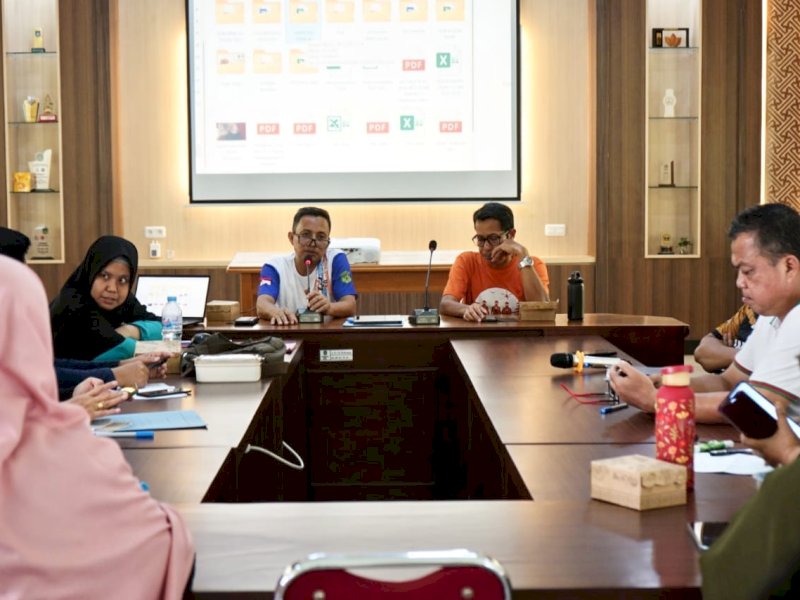 Rapat Koordinasi jelang verifikasi lanjutan Penilaian Kabupaten/Kota Sehat (KKS) tahun 2025, di Aula Bapperida Lutim, Jumat (1/08/2025). @Jejakfakta/dok. Humas Pemkab Lutim