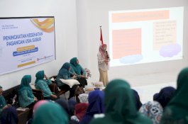 TP PKK Makassar Sosialisasikan Kesehatan Reproduksi dan Pencegahan Stunting bagi Pasangan Usia Subur