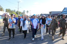 Bupati Luwu Timur Lepas Ratusan Peserta &ldquo;Jalan Sehat Juara Chapter 2&rdquo;