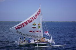 Rektor Unhas Resmi Lepas Ekspedisi Pelayaran Akademis III: Menyusuri Jejak Maritim Nusantara