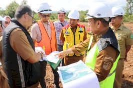 Bupati Luwu Timur Tinjau Progres Pembangunan Labkesmas di Malili, Target Rampung Tepat Waktu