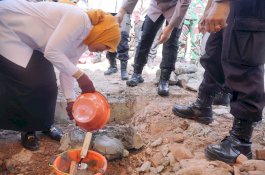 Wakil Wali Kota Makassar Hadiri Peletakan Batu Pertama Pembangunan SPPG Polres Pelabuhan