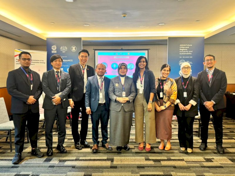 Wakil Wali Kota Makassar, Aliyah Mustika Ilham, mewakili Indonesia dalam ASEAN Sustainable Urbanisation Forum (ASUF) 2025 di Kuala Lumpur Convention Centre, Malaysia, Selasa (12/08/2025). @Jejakfakta/dok. Humas Pemkot Makassar