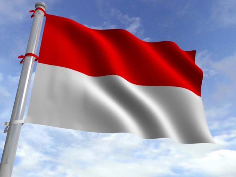 Bendera Merah Putih pertama yang dikibarkan saat Proklamasi 17 Agustus 1945 dijahit oleh Fatmawati, istri Presiden Soekarno. @jejakfaktacom/Istimewa