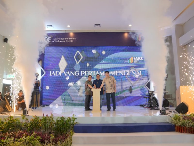 Wali Kota Makassar Munafri Arifuddin meresmikan Summarecon Makassar Convention Center (SMCC) pada Jumat (15/08/2025). @Jejakfakta/dok. Humas Pemkot Makassar