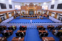 71 Anggota Paskibraka Pangkep Dikukuhkan, Siap Kibarkan Bendera di HUT ke-80 RI