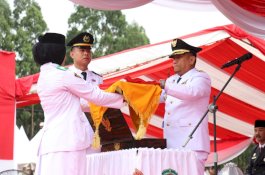 Bupati Irwan Pimpin Upacara HUT ke-80 RI di Luwu Timur: Refleksi Perjuangan dan Komitmen Membangun Daerah