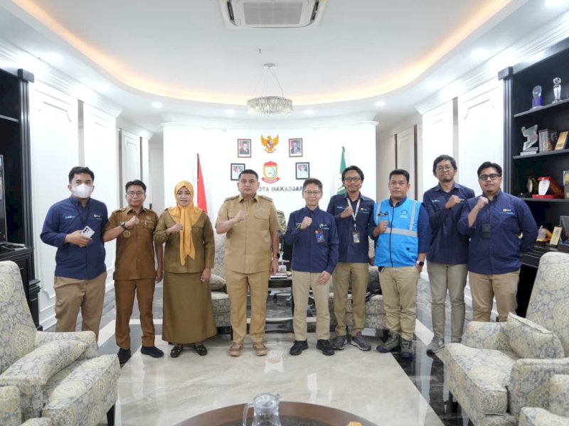 Wali Kota Makassar, Munafri Arifuddin, saat menerima audiensi bersama jajaran PLN UIP3B Sulawesi, Selasa (19/08/2025). @Jejakfakta/dok. Humas Pemkot Makassar