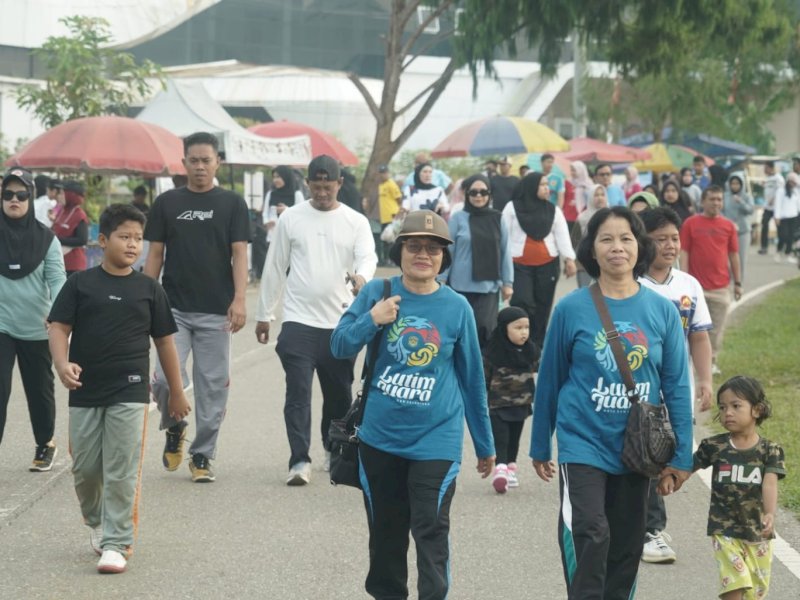 Program unggulan Pemerintah Kabupaten Luwu Timur bertajuk Sabtu Sehat Juara (SSJ) kembali digelar pada Sabtu (23/08/2025). SSJ ini disambut baik oleh warga. @Jejakfakta/Istimewa