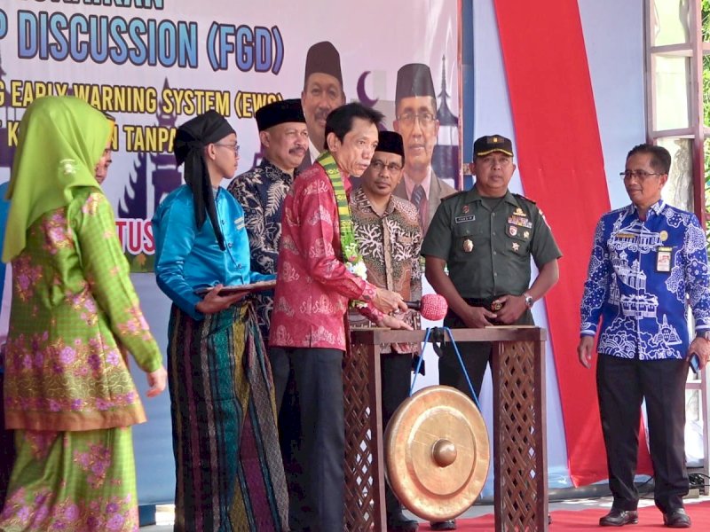Desa Biring Ere, Kecamatan Bungoro, secara resmi diluncurkan sebagai Desa Sadar Kerukunan pada Rabu (27/8/2025). @jejakfaktacom/Humas Pemda Pangkep