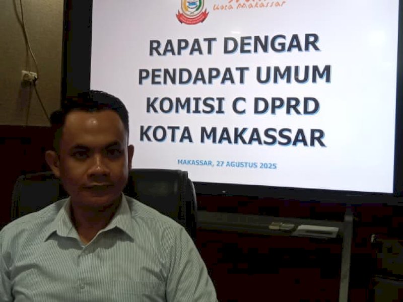 Sekretaris Komisi C DPRD Kota Makassar, Ray Suryadi. @Jejakfakta/Samsir