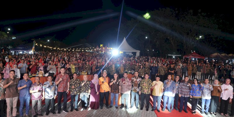 Munafri Bawa Kabar Gembira di Pesta Rakyat: Stadion Internasional Akan Dibangun di Untia Makassar