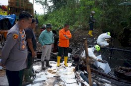 Kebocoran Pipa Minyak PT Vale di Luwu Timur, Bupati Irwan Minda Data Sawah hingga Kebun yang Terdampak