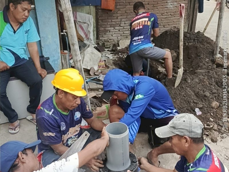 Perumda Air Minum Kota Makassar akan melakukan pemasangan gate valve ukuran 6 inci pada jaringan distribusi Wilayah 5 yang menyuplai kawasan GMTD dan sekitarnya. Ddijadwalkan berlangsung pada Kamis (4/9/2025). @Jejakfakta/Istimewa
