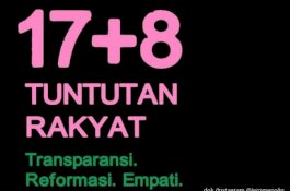 Ramai di Medsos, Ini Arti dan Isi Lengkap &lsquo;17+8 Tuntutan Rakyat&rsquo; Usai Gelombang Demonstrasi