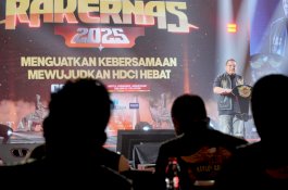 Husdi Karyono Tegaskan Pentingnya Soliditas Pengurus Daerah di Rakernas HDCI 2025 Makassar