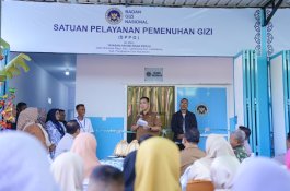 Bupati Pangkep Resmikan Dapur Makan Bergizi Gratis Keenam di Labakkang