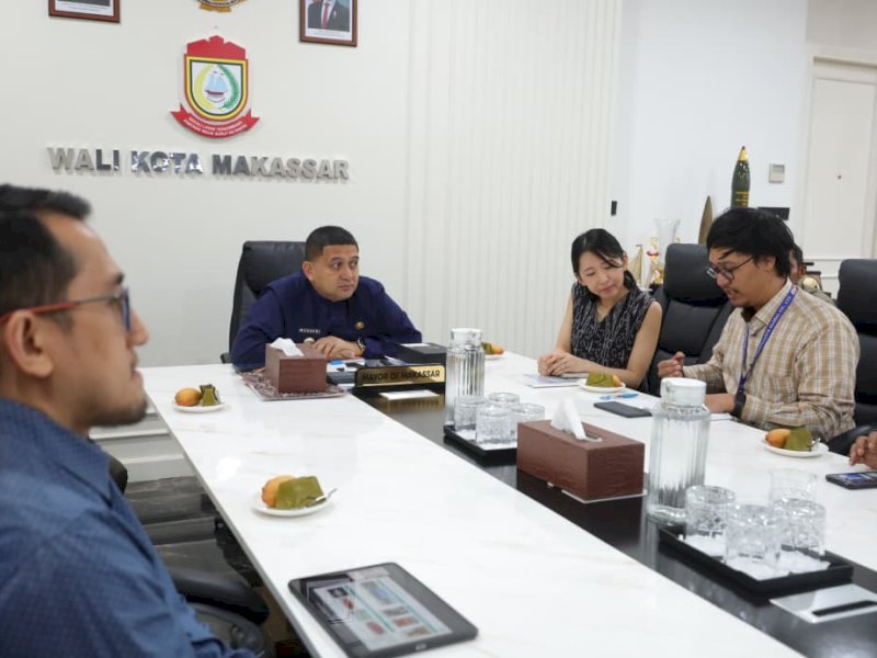 Wali Kota Makassar, Munafri Arifuddin, saat menerima perwakilan OCI dan OCG di Balai Kota Makassar, Jumat (12/9/2025). @Jejakfakta/dok. Humas Pemkot Makassar