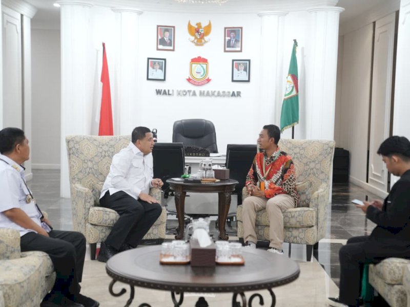 Wali Kota Makassar, Munafri Arifuddin, menerima audiensi dari Lembaga Amil Zakat Nasional &ndash; Lembaga Manajemen Infaq (LMI) di Balai Kota Makassar, Rabu (24/9/2025). @Jejakfakta/dok. Humas Pemkot Makassar