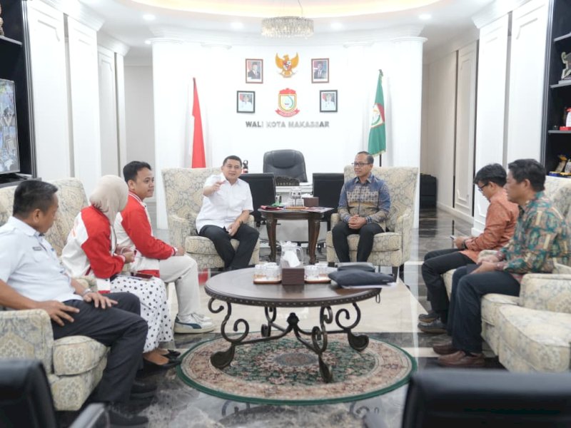 Pertemuan antara Wakil Rektor Bidang Akademik dan Kemahasiswaan Unhas, Prof. Dr. drg. Muhammad Ruslin, dengan Wali Kota Makassar, Munafri Arifuddin, di Balai Kota Makassar, Rabu (24/9/2025). @Jejakfakta/dok. Humas Pemkot Makassar