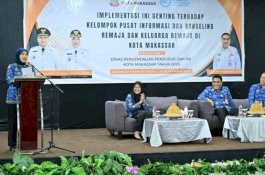 Wakil Wali Kota Makassar Aliyah Mustika Ilham Launching Program GENTING