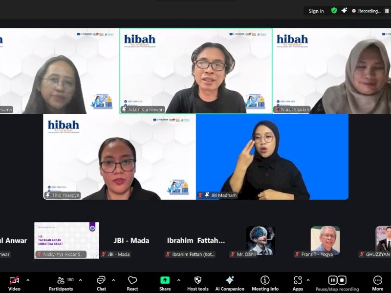 Jejaring Lokadaya resmi meluncurkan LOKADANA, sebuah platform hibah partisipatif berbasis komunitas yang mengusung prinsip kesederhanaan, fleksibilitas, dan kedaulatan gerakan, Selasa (30/9/2025). @Jejakfakta/Istimewa