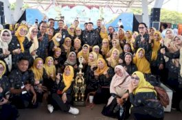 Komitmen DPPKB Makassar Berbuah Manis, Kota Makassar Juara Umum Harganas