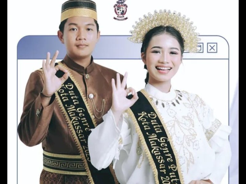 Duta Generasi Berencana (GenRe) Kota Makassar. @Jejakfakta/dok. Istimewa