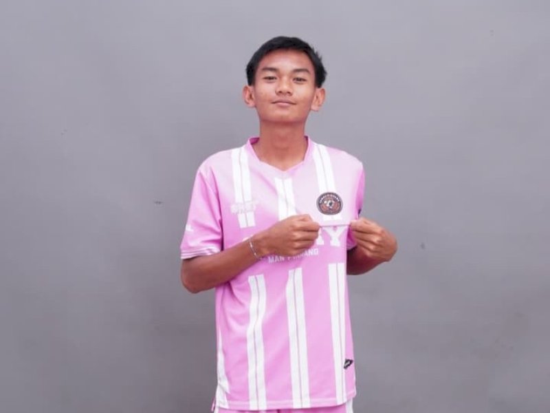 Muhammad Alif Mukti G., siswa Madrasah Aliyah Negeri (MAN) Pinrang, akan mengikuti seleksi Timnas Futsal U-19. @Jejakfakta/Istimewa
