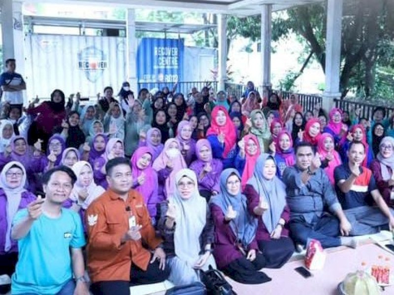  Dinas Pengendalian Penduduk dan Keluarga Berencana (DPPKB) Kota Makassar melaksanakan kegiatan monitoring dan evaluasi kader Keluarga Berencana (KB) di Kecamatan Rappocini, Jumat (4/7/2025). @Jejakfakta/Istimewa
