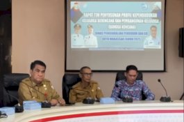 Rapat Penyusunan Profil KKBPK Kota Makassar Dibuka, Wujudkan Perencanaan Pembangunan Berbasis Data
