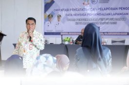 Kepala Dinas PPKB Hadiri Orientasi Pencatatan dan Pelaporan Data Newsiga