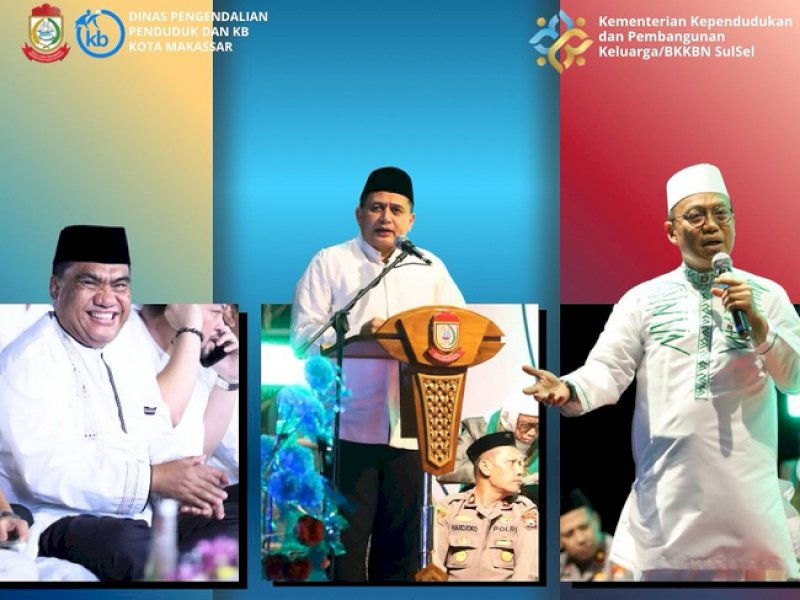 Maulid Akbar Pesisir Makassar 1447 H / 2025 di Dermaga Pelabuhan Paotere, Kamis, (25/9/2025). @jejakfaktacom/DPPKB Kota Makassar