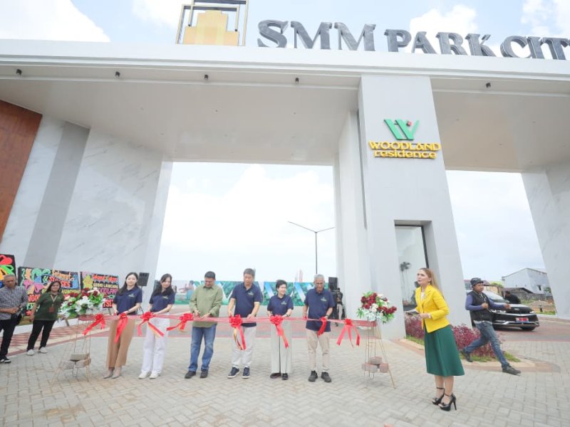 Wali Kota Makassar, Munafri Arifuddin, secara resmi melakukan Launching SMM Woodland Residence yang dikembangkan oleh PT Indo Bangun Mitra Perkasa, Sabtu (18/10/2025). @Jejakfakta/dok. Humas Pemkot Makassar