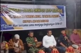 Tiga Pilar Tamalanrea Dengar Langsung Keluhan Warga di Pos Kamling RW 7