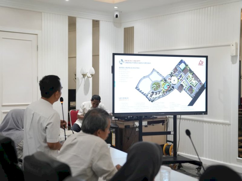 Rapat Koordinasi Urban Farming yang digelar di Kantor Balai Kota Makassar, Rabu (22/10/2025). Rapat ini dipimpin langsung oleh Wali Kota Makassar, Munafri Arifuddin. @Jejakfakta/dok. Humas Pemkot Makassar