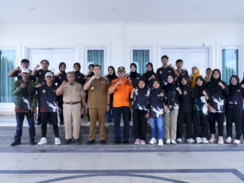 Pelepasan IPSI Pangkep dipimpin Bupati Pangkep, H. Muhammad Yusran Lalogau, di Rumah Jabatan Bupati, Senin (27/10/2025). @jejakfaktacom/Humas Pemda Pangkep