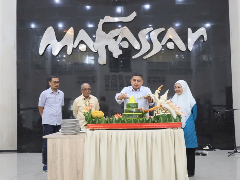 Wali Kota Makassar, Munafri Arifuddin, menggelar acara syukuran sederhana HUT) Kota Makassar ke-418 di Rumah Jabatan Wali Kota, Minggu siang (9/11/2025). @Jejakfakta/dok. Humas Pemkot Makassar