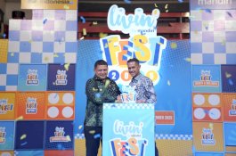 Wali Kota Makassar Apresiasi Livin&rsquo; Fest 2025 Jadi Mesin Edukasi dan Penggerak Ekonomi Makassar