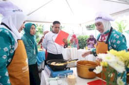 Lomba Masak Serba Ikan, Kader TP PKK Tunjukkan Inovasi Menu Bernutrisi