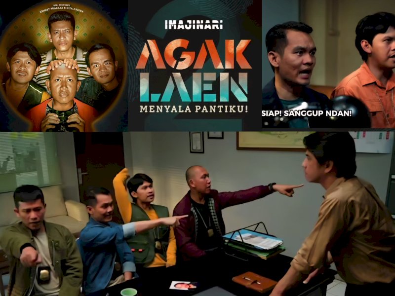 Film Agak Laen: Menyala Pantiku berhasil mencatatkan 1 juta penonton dalam 3 hari. @jejakfaktacom/istimewa