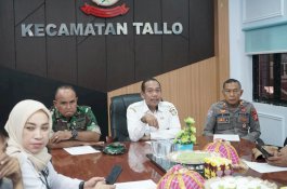Rapat Koordinasi Pemilu RT/RW Serentak Kecamatan Tallo Makassar