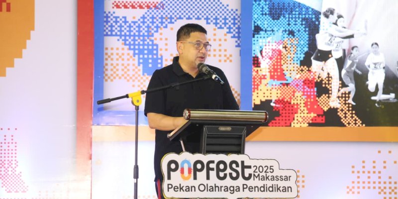 Munafri Buka POP FEST 2025, Dorong Pembinaan Atlet Usia Dini dan Olahraga Tradisional